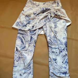 Pure & Good XXS skirted cropped leggings